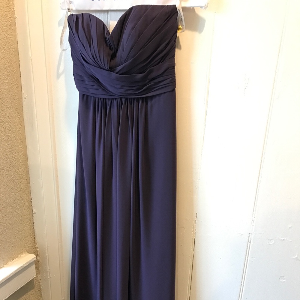 Plum purple dress